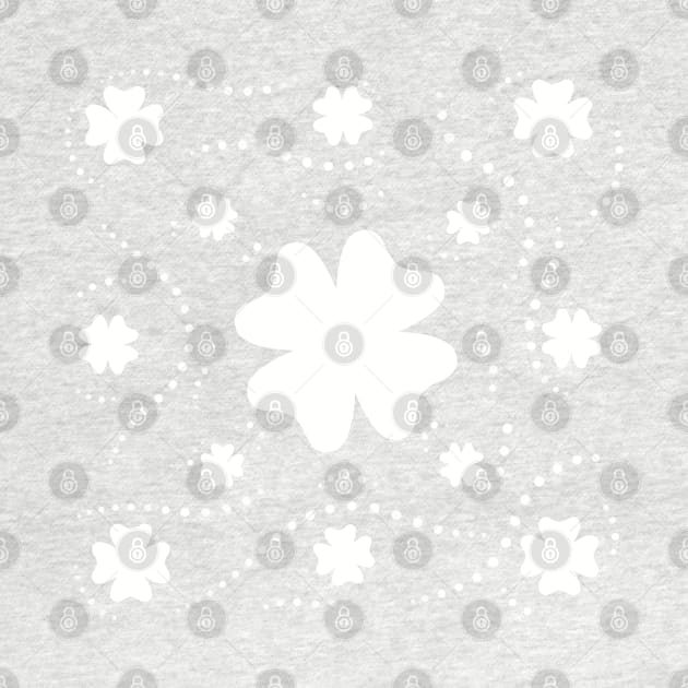 White Clover Pattern by Xatutik-Art